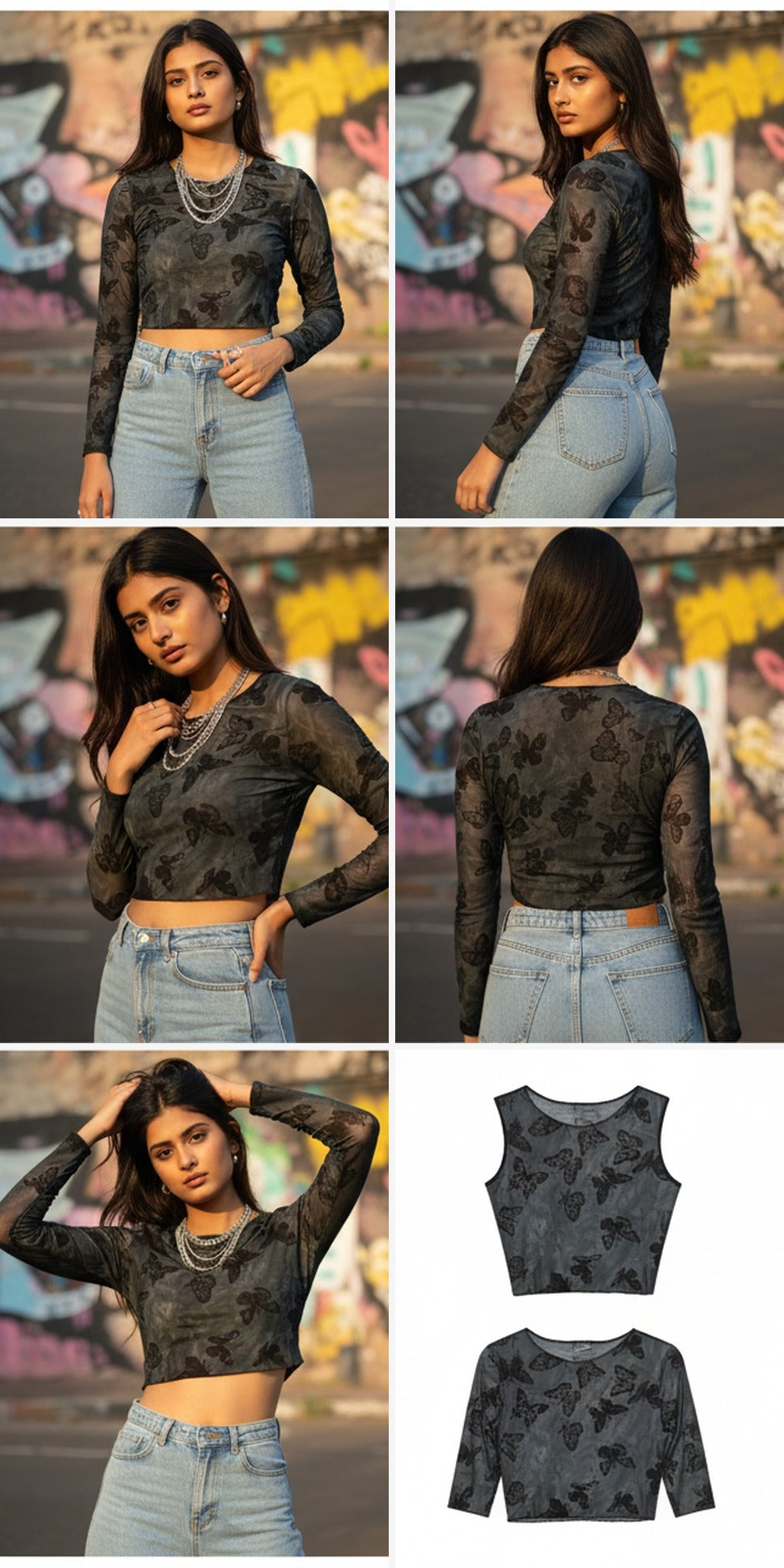 6-Pose Lookbook Collage