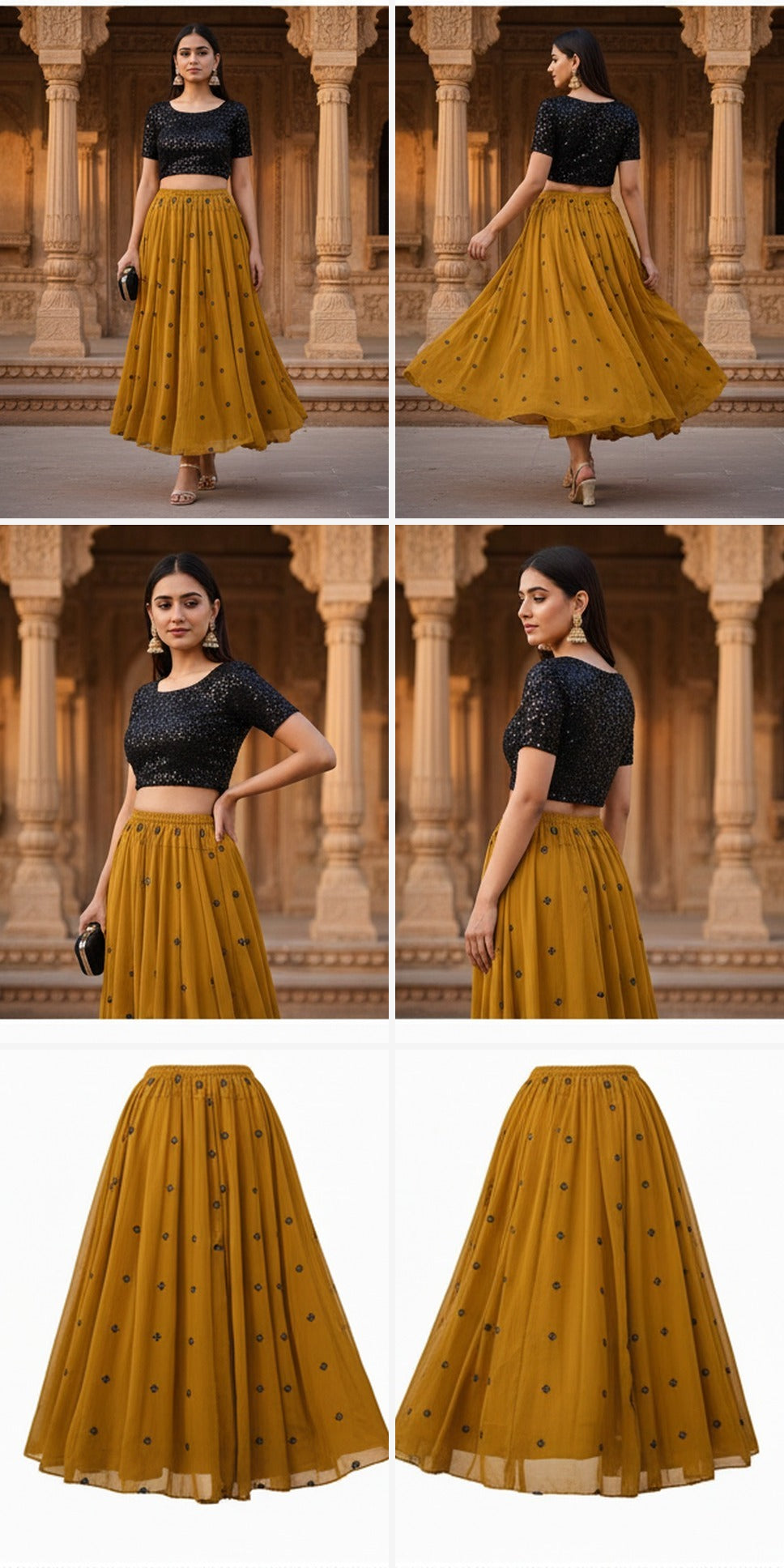 6-Pose Lookbook Collage