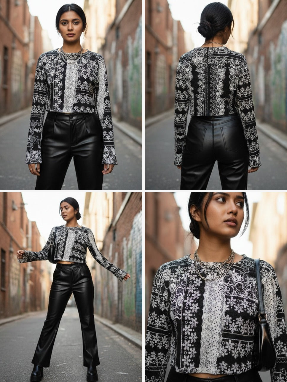4-Pose Lookbook Collage