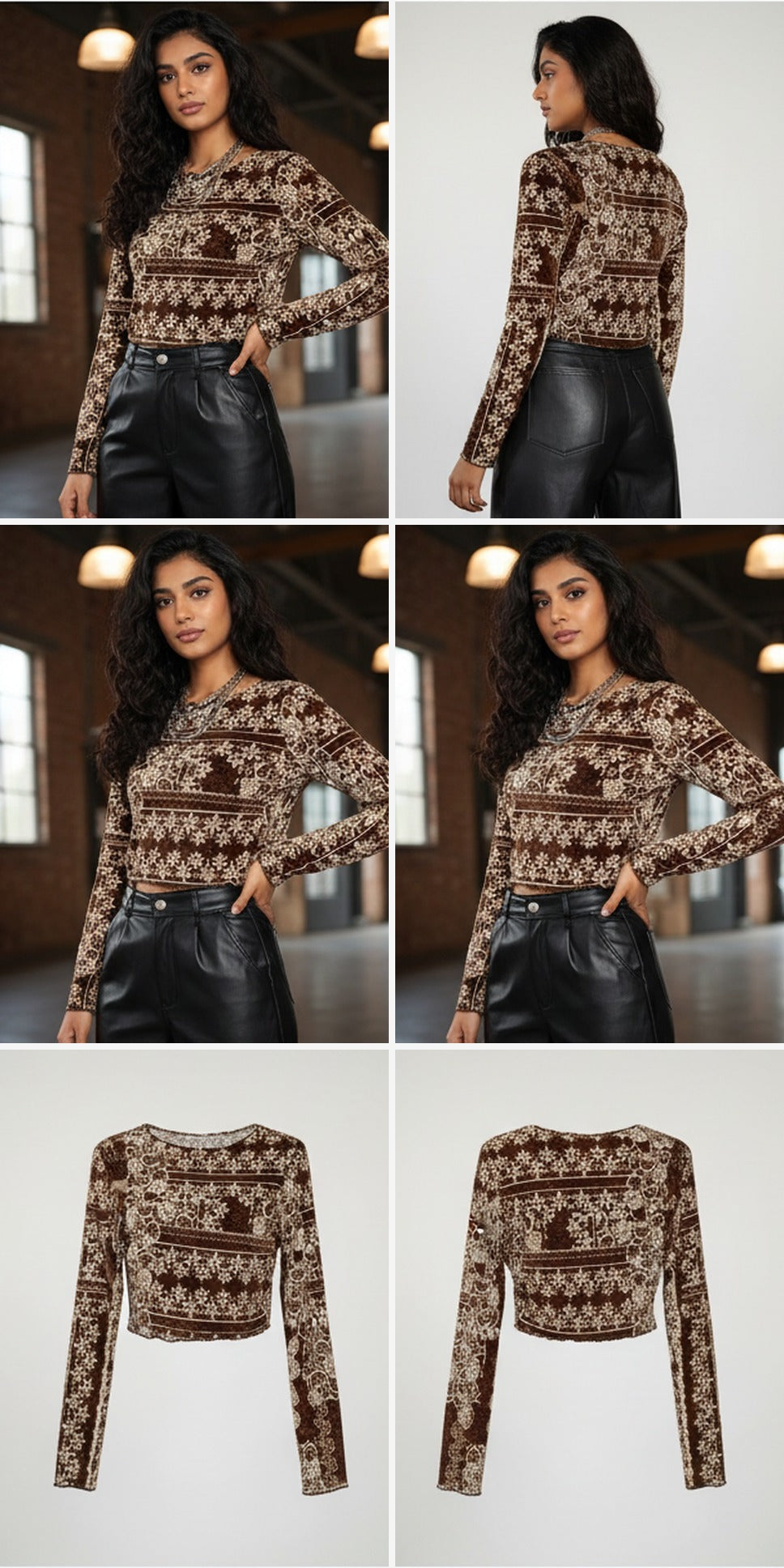 6-Pose Lookbook Collage