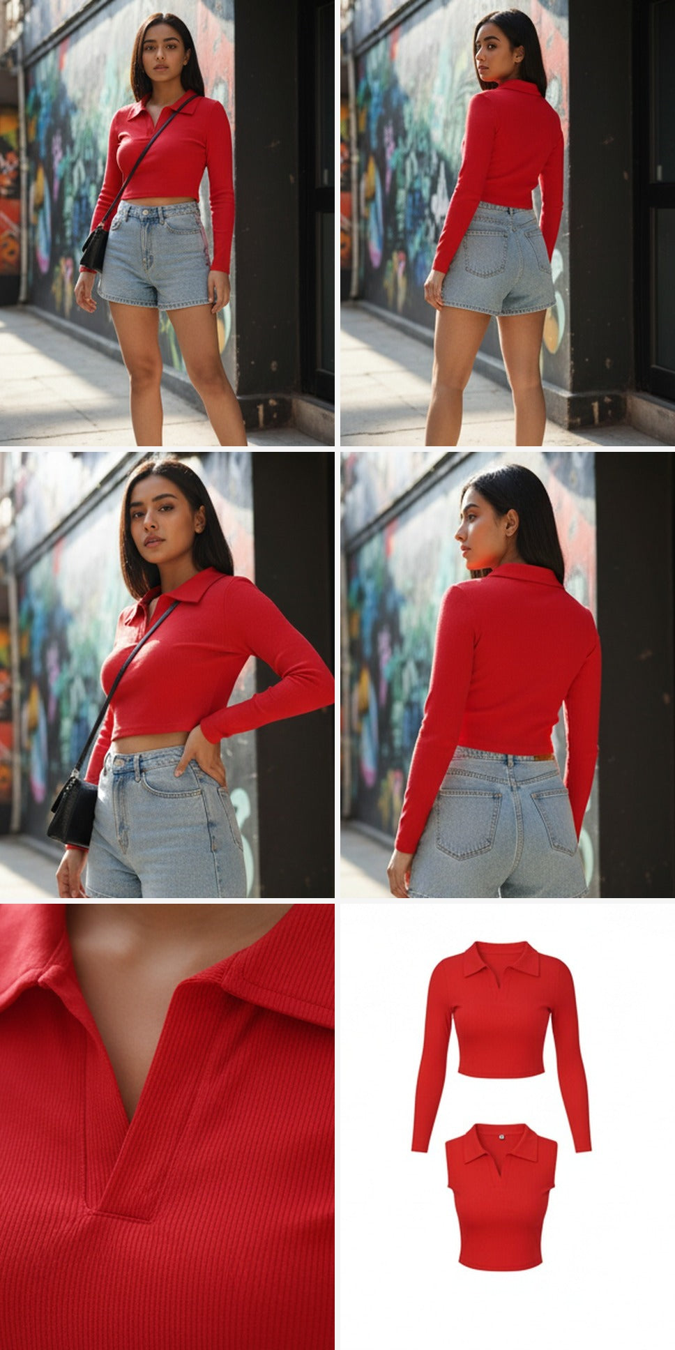 6-Pose Lookbook Collage