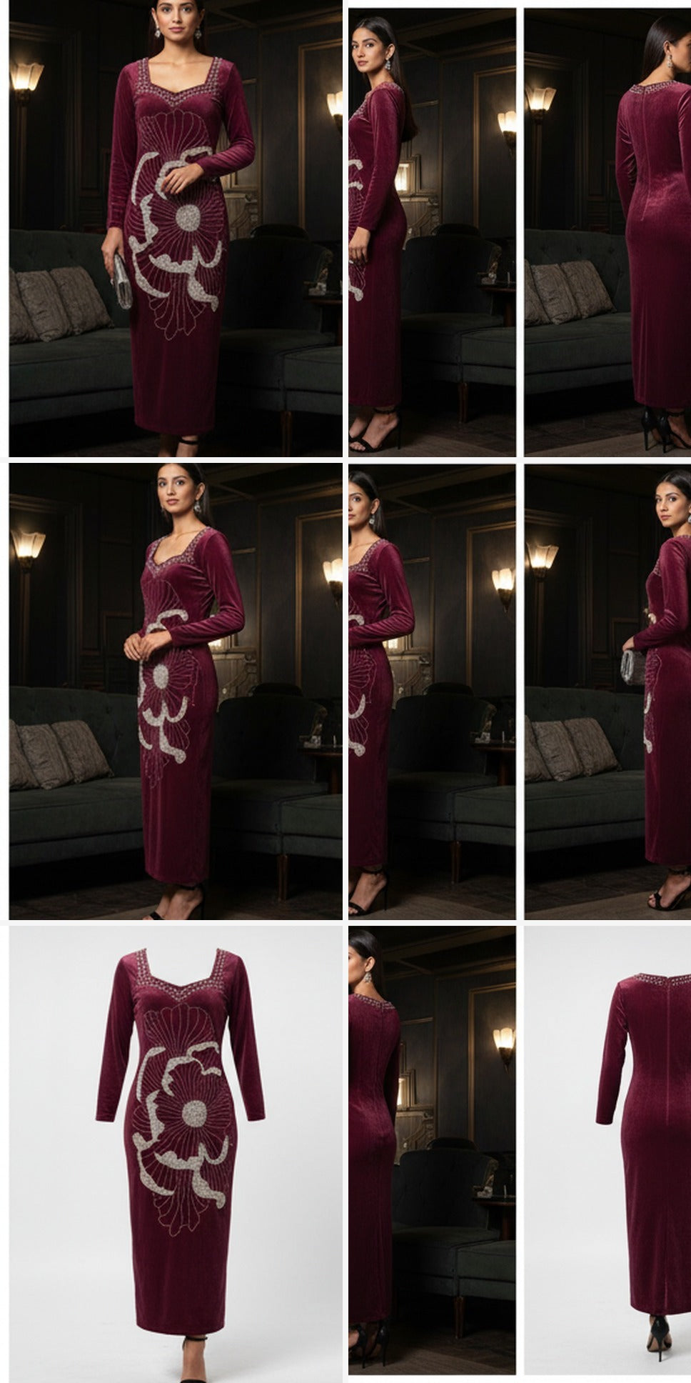 6-Pose Lookbook Collage