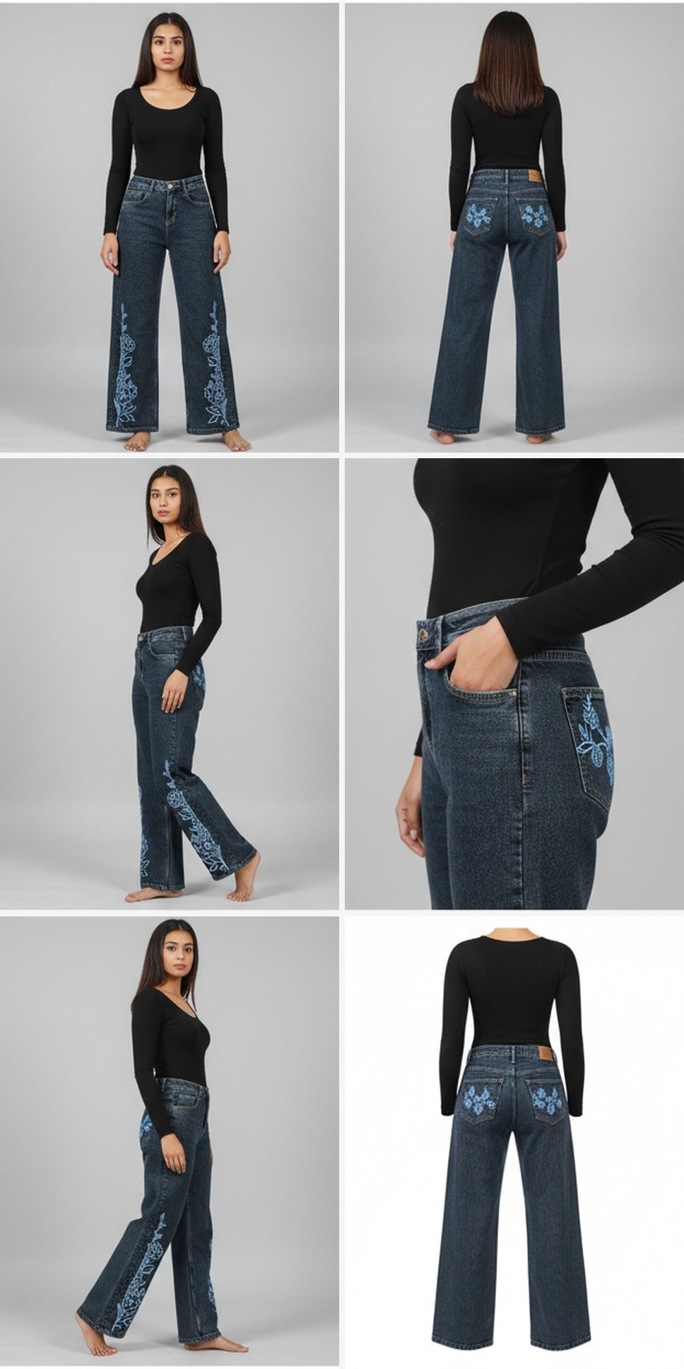 6-Pose Lookbook Collage