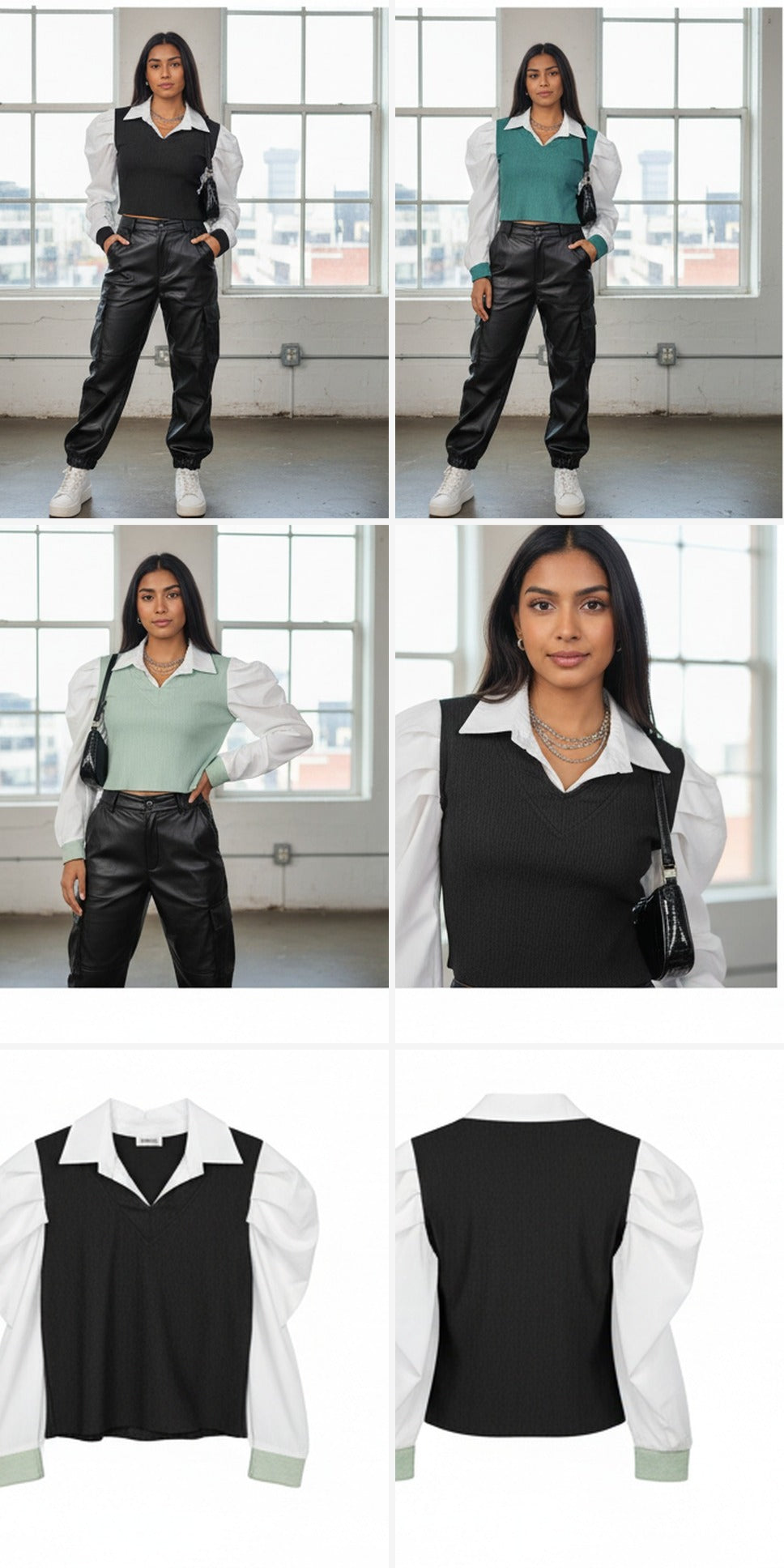 6-Pose Lookbook Collage